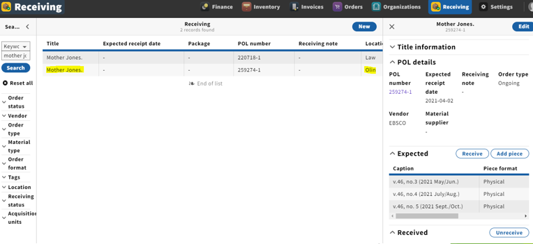 LTS Training Resources > Serials Receiving in FOLIO > image2021-6-8_12-33-59.png