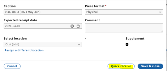 LTS Training Resources > Serials Receiving in FOLIO > image2021-6-8_13-0-41.png